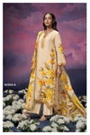 Adeline 2252 By Ganga Silk Organza Printed Dress Material Catalog